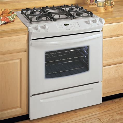 white gas stove 30 inch